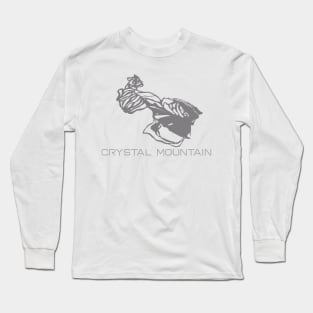 Crystal Mountain Resort 3D Long Sleeve T-Shirt